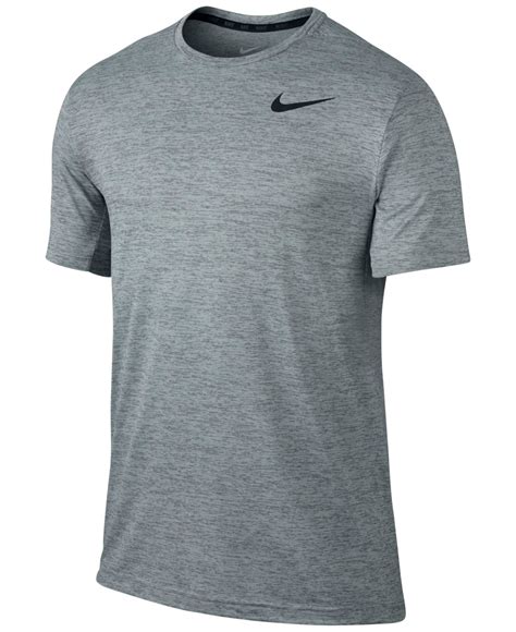 gray nike dri fit shirt